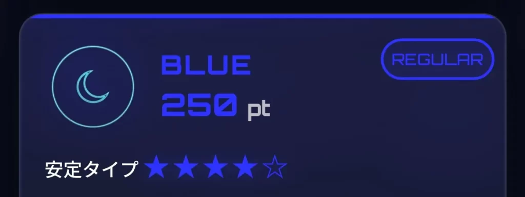稼げない悪質なネオンウェーブNEON WAVEの予想プラン REGULAR BLUE